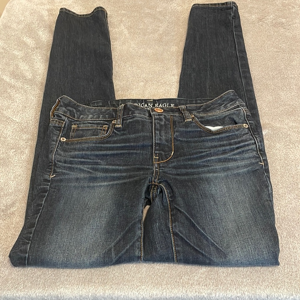 American Eagle Outfitters Skinny Super Stretch Jeans Women’s Size 4 Long